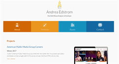 Desktop Screenshot of andreaedstrom.com